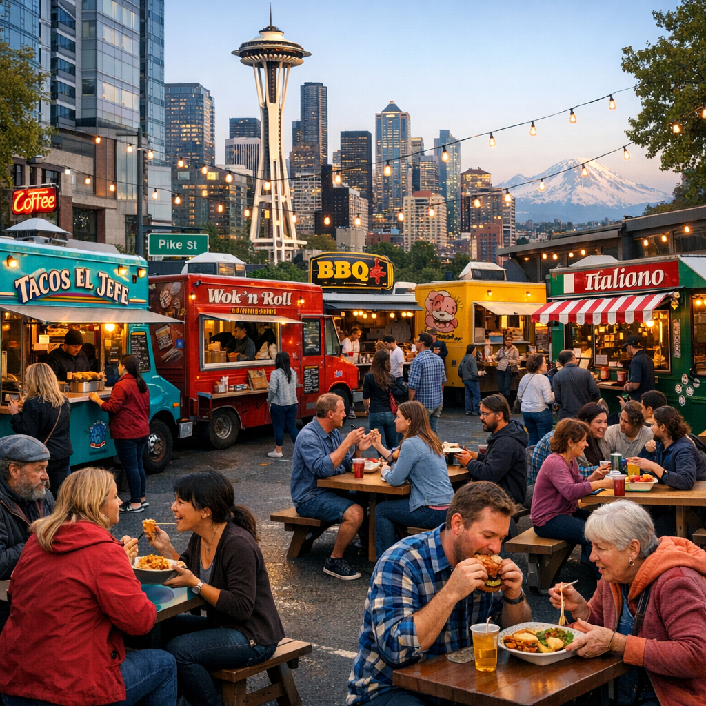 Seattle’s Culinary Scene: New Openings and Food Truck Favorites