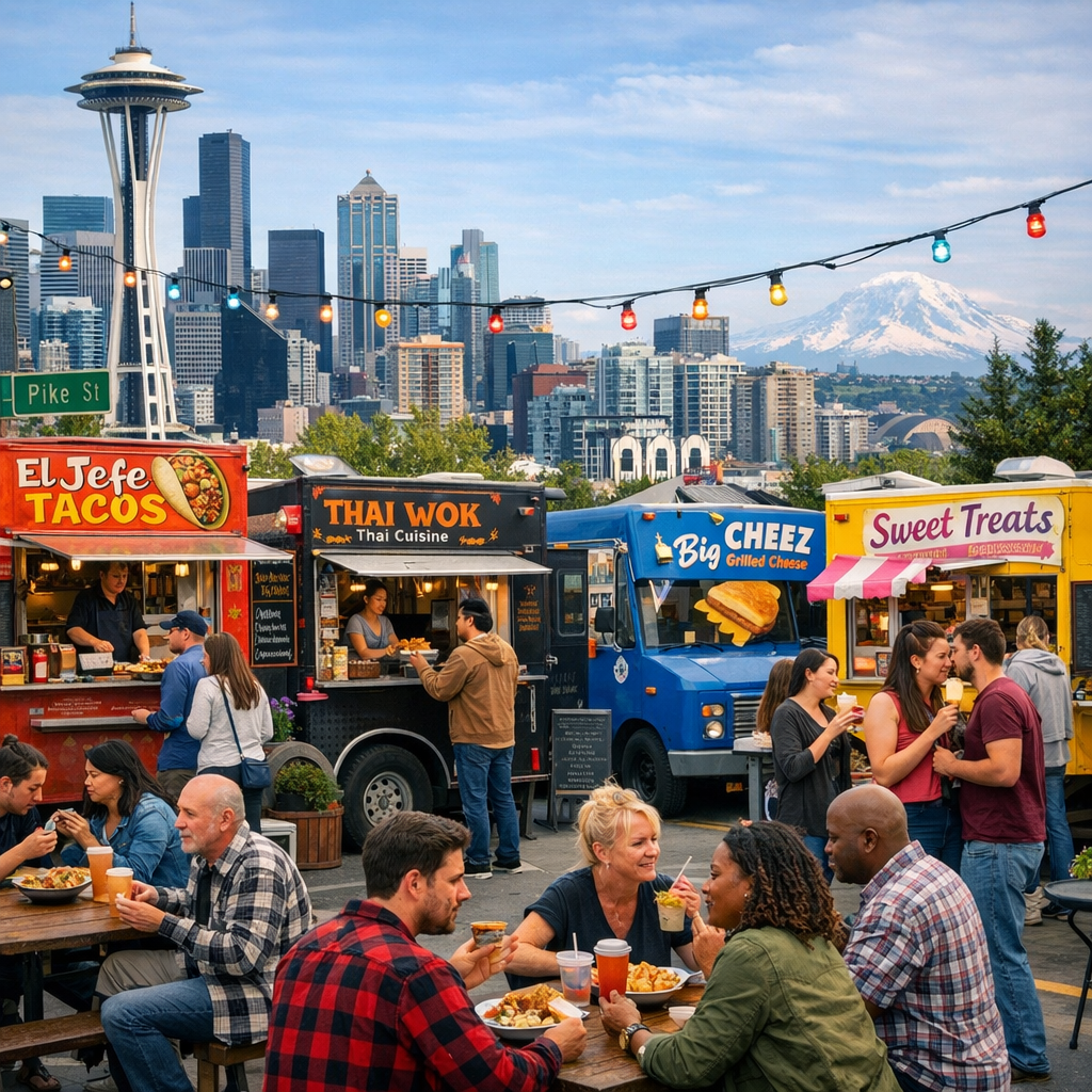 Seattle’s Culinary Scene: New Openings and Food Truck Favorites
